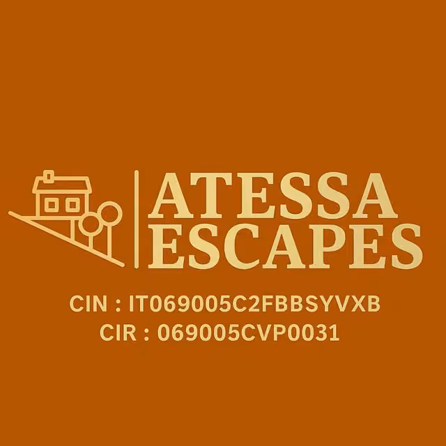 Certificato e attestato esposti da Atessa Escapes